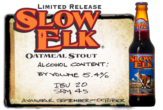 Alcohol content 5.4% by volume 20 IBU 45 SRM available September - October Image