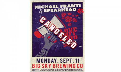 Canceled: Michael Franti & Spearhead Feature Image