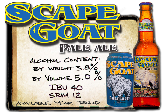 Alcohol content 3.8% by wieght 5.0% by volume 40 IBU 12 SRM available year round Image