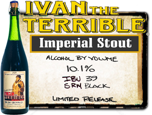 Alcohol content 10% by volume 65˚L 65 IBU Limited availability bottel conditioned Image
