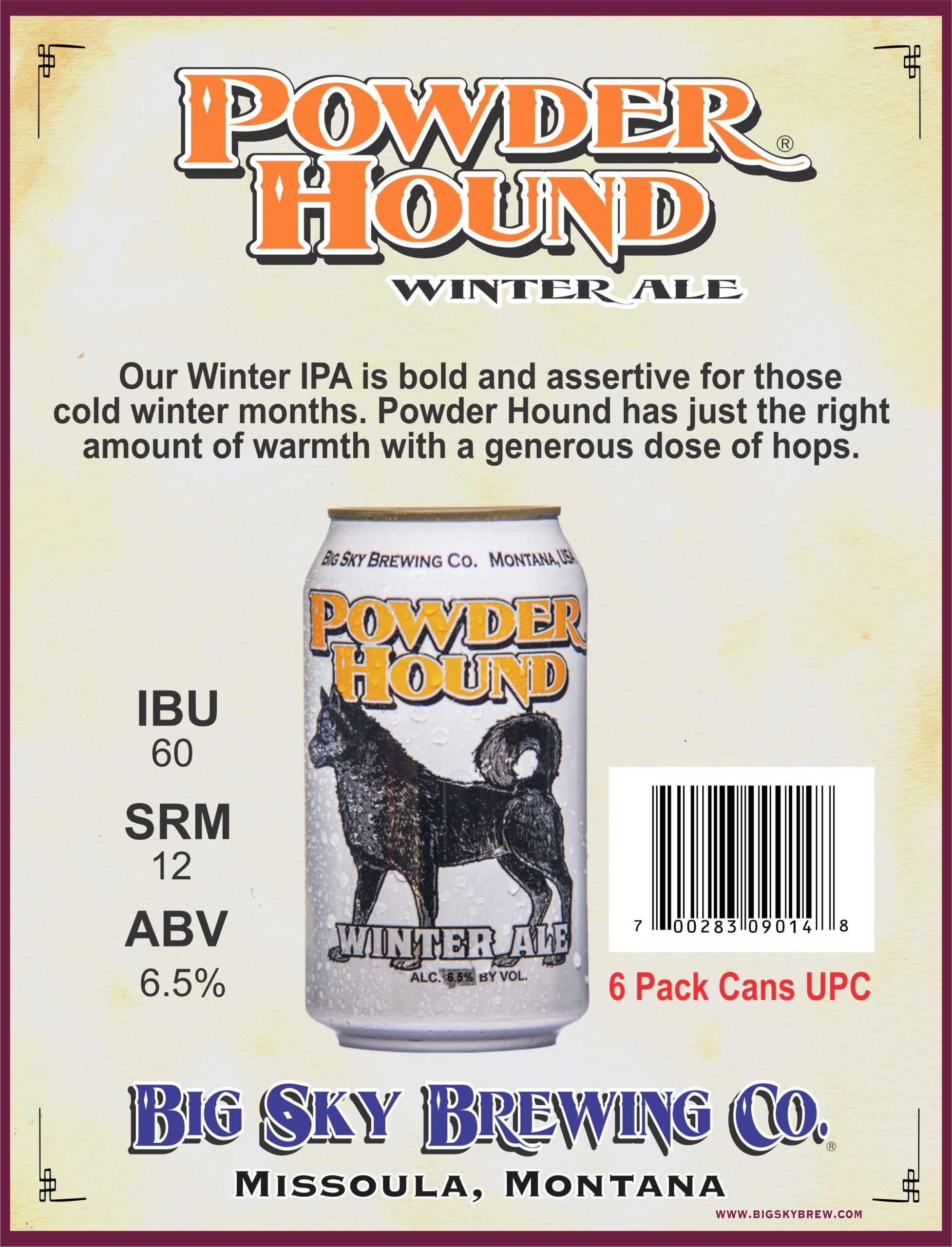 Printables Big Sky Brewing