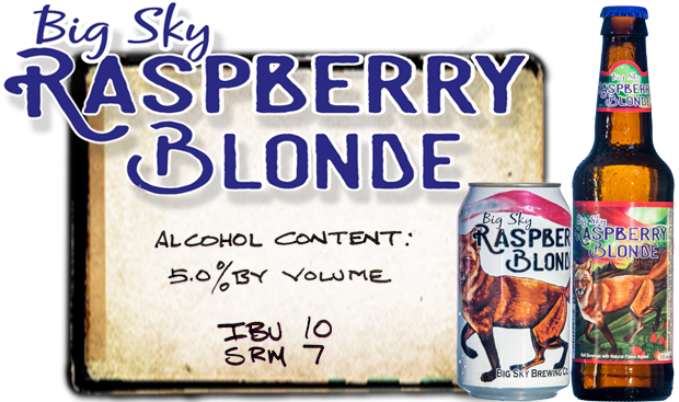 Seasonal release Huck It Huckleberry Blonde Ale Alcohol content 5.0% by volume 10 IBU 7 SRM Image
