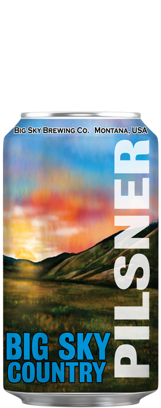 Big Sky Country Pilsner Can Image